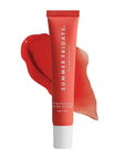 Summer Fridays Tinted Lip Butter Balm - Conditioning Vegan Lip Balm for Instant Moisture, Shine & Hydration - Sheer-Tinted, Soothing Skincare - Poppy (.5 Oz)