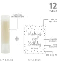 Andaz Press Personalized Milestone Birthday Party Glitter