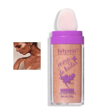 AKARY Shimmer Highlighter Powder, Fairy Polvo De Hadas