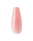 KISS Jelly Fantasy On-Trend Translucent Nails, Long Sculpted Glue-On Fake Nails Kit, Style “Be Jelly”, with Pink Gel Nail Glue, Mini Nail File, Manicure Stick, & 28 Glue On Nails