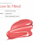 Peripera Ink Mood Glowy Tint | Lip-Plumping, Naturally Moisturizing, Lightweight, Glow-Boosting, Long-Lasting, Comfortable, Non-Sticky, No White Film (03 ROSE IN MIND)