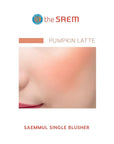 [The SAEM] Saemmul Single Blusher (Pumpkin Latte) 5g