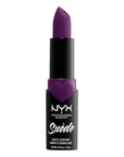 NYX PROFESSIONAL MAKEUP Suede Matte Lipstick, Vegan Formula - Stfu (Magenta)