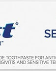 Crest Pro Health Gum and Sensitivity Toothpaste for Sensitive Teeth, Soft Mint, Travel Size 0.85 oz (24g) - Pack of 12
