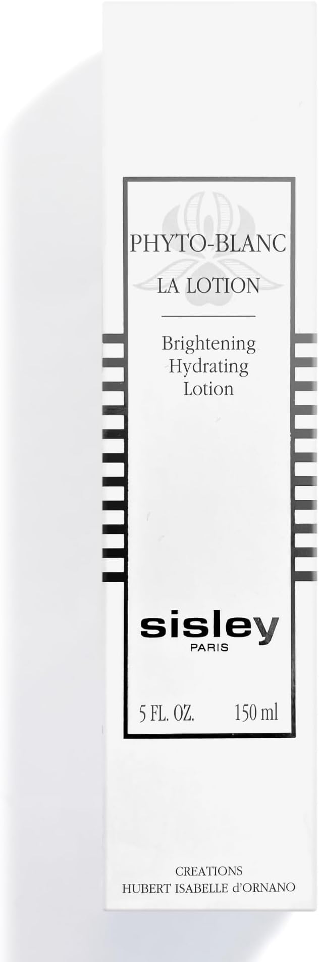 Sisley Paris Phyto-Blanc La Lotion Brightening Hydrating Lotion - 150 mL - Skin Care Preparation Moisturizer - Gently Exfoliates & Moisturizes for a Lumious, Radiant Complexion - All Skin Types