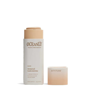 ATTITUDE Oceanly Light Coverage Face Tinted Oil Stick, 0.42 Ounces