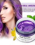 Natural Purple Hair Wax,EFLY 4.23