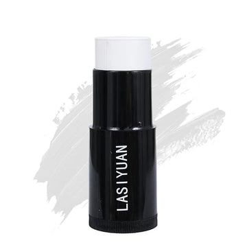 Face Body Paint Stick (WHITE)，Water Resistant Sports Body Makeup Athletes Softball， Football Baseball Eye Stick， Professional Halloween Face Makeup Kit ，for Halloween costume， Zombie Clown Vampire