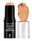 wet n wild Photo Focus Matte Foundation Stick Makeup, Shell Bisque | Vegan & Cruelty-Free