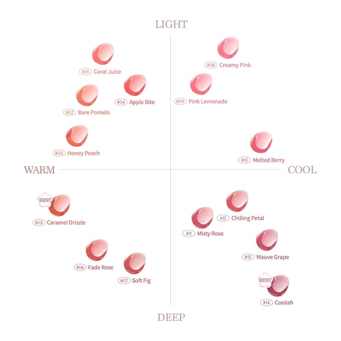 dasique Pure Water Lip Gloss 0.09 oz | Variety of Colors | Dewy Gloss | Buildable Gloss Tesxture | Non-Sticky | K-beauty (#11 Misty Rose)