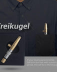 ROYAL [Made in Korea] Premium Nose Hair Trimmer for Men Freikugel, Manual, Battery-Free, Brass & Stainless Steel, Waterproof, Painless with a Patented Mechanism ET-32