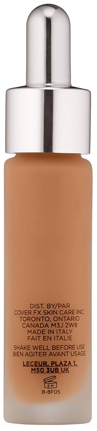 COVER FX Custom Cover Drops, Multi-Use Shade-Adjusting Liquid Deep 1