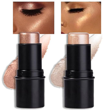 evpct 2Pcs Cream Contour Foundation Stick for Neutral