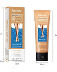 Leg Makeup Waterproof No Transfer,Leg Makeup Lotion,Leg and Medium Golw)