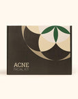 Herb’N Eden - Acne Facial Kit - Cleanse, Mask, Tone, & Moisturize - Natural Ingredients & Essential Oils - Made in USA - 5 Product Set includes Wash, Toner, Serum, Clay Mask, Sisal