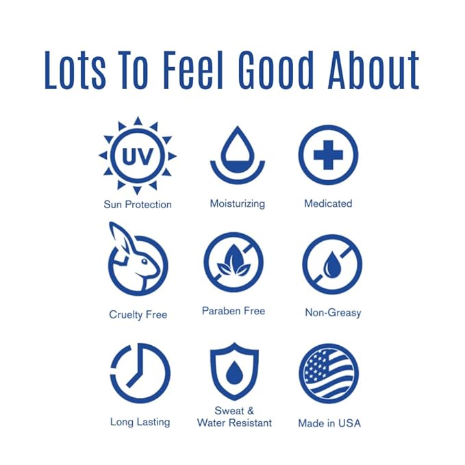 Dermatone Coconut Lip Balm Stocking Stuffer | Moisturizing & Medicated, Aloe & Vitamin E | Chapped and Cracked Lips | SPF 30 | Coconut, 3-Pack 0.15oz sticks