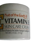 Fruit of the Earth Vitamin E Skin Care Cream 4 Ounce Cream