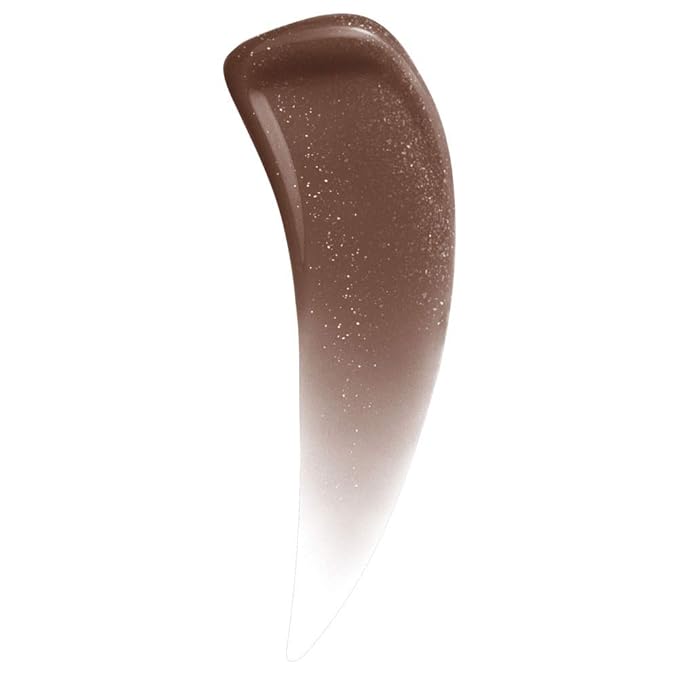 NYX PROFESSIONAL MAKEUP Lip Lingerie Shimmer, Lip Gloss - Maison (Milk Chocolate Brown)