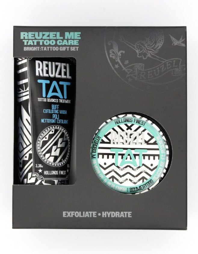 REUZEL BRIGHT Tattoo Care Gift Set,