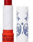 KORRES Lip Butter Stick Wild Rose Tinted Hydrating Lip Balm with Greek Hypericum Balsam Oil, Moisturizing Natural Shine & Subtle Tint for Soft Smooth Lips, Lip Care for Women & Men, 0.17 Oz Stick