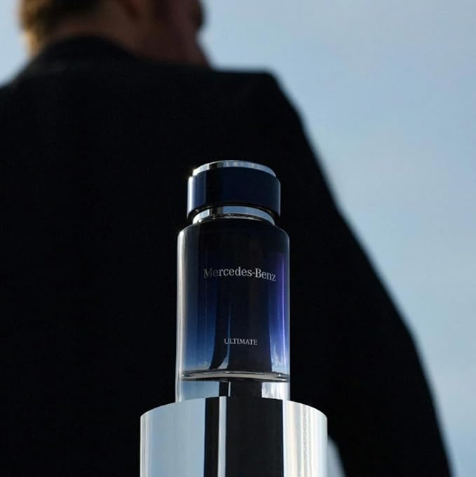 Mercedes Benz Ultimate Eau De Parfum Spray for Men - 4 Fl Oz - Luxury Long Lasting Fragrance with Notes Of Lavender, Apple & Cedar Wood - Perfume for Man
