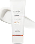 COSRX Vitamin E Vitalizing Face Sunscreen SPF 50, 1.69 fl oz, SPF Moisturizer, Lightweight under Makeup, Summer Travel Essentials, Korean Skin Care, Korean Sunscreen for Face, Stocking Stuffers