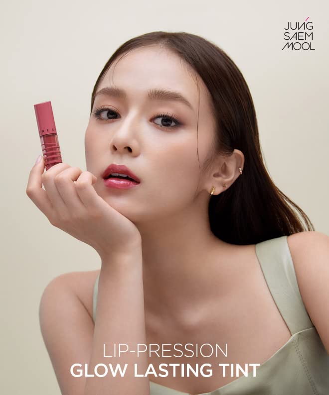 JUNG SAEM MOOL OFFICIAL LIP-PRESSION Glow lasting Tint (Fall in Red)