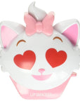 Lip Smacker Disney The Aristocats Marie Emoji Flip Flavored Lip Balm, Key Lime Flavor, Clear, For Kids