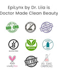 Vegan Moisturizing, Long Lasting Lip Gloss - Satin & Glitter - Allergen Free for Sensitive Skin - Shimmer Brown by Dr. Liia