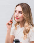 Gurelax Women's Electric Eyebrow Trimmer with Replacement Blades, Precision LED Light, Safe and Instant Painless Hair Remover