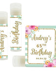 Andaz Press Personalized Milestone Birthday Party Glitter,