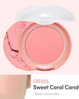 ETUDE Lovely Cookie Blusher #OR202 Sweet Coral Candy 4g