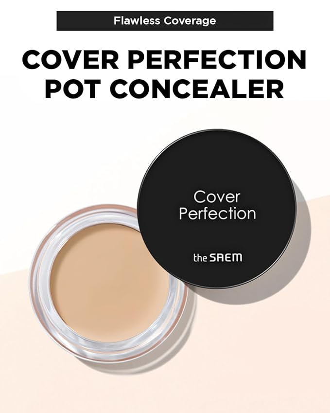 THESAEM Cover Perfection Pot Concealer #01 Clear Beige