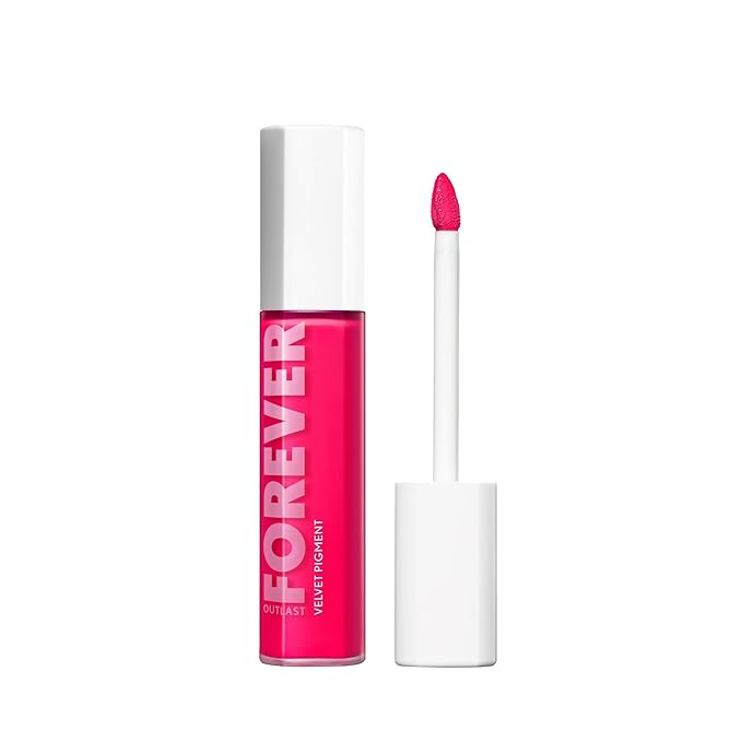 COVERGIRL Outlast Forever Velvet Pigment, 300 Pop, Matte Lipstick, Vegan Formula, Easy to Use, Glides on Effortlessly, Long-Lasting, Perfect Color, 0.30oz