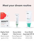 Hero Cosmetics Rescue Balm + Red Correct: Post-Blemish Recovery Cream, Nourishing & Calming, Dermatologist Tested, Vegan (1.69 fl oz)