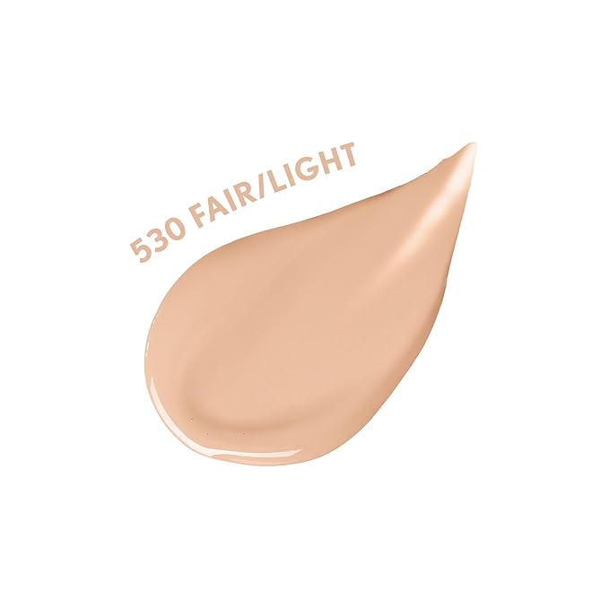 COVERGIRL Clean Fresh Nourishing Skin Tint, 520 Fair/Light, Liquid Foundation, Dewy Finish, Infused with Coconut & Aloe, Vegan Formula