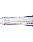 Crest 3D White Advanced Teeth Whitening Toothpaste, Radiant Mint, 3.3 oz, Pack of 2
