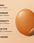TIRTIR Mask Fit Ai Filter Cushion Foundation | AI-Like Semi-Matte Finish - Up to 72-Hour Medium to Full Coverage Korean BB Cushion Make up Beauty, #30N Rich Honey, 0.63 Fl Oz