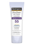 Neutrogena Ultra Sheer Dry-Touch Sunscreen SPF 55 3 oz (Pack of 3)