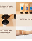 Leg Makeup Waterproof No Transfer,Leg Makeup Lotion,Leg and Medium Golw)