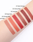 evpct Silky Smooth Lip Liner Pencil Retractable, Caramel Lip Liner Creamy Long-Lasting Formula for Precision Contouring Matte Velvet Pigmented Rich Lip Colors Crayon Lipstick 03