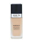 Liquid Norrsken Foundation - Silky Smooth Coverage - Luminous, Dewy Finish for Dry and Dull Skin - Water Resistant and Vegan Makeup - 210 Siri - Neutral Medium - 1.01 oz