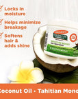 Palmers Coconut Oil Moisture Gro Hairdress Jar 5.25 Ounce (155ml) (Value Pack of 3))
