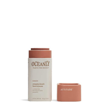 ATTITUDE Oceanly Lightweight Blush Stick, Titanium Dioxide-Free, EWG