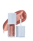 Kosas Wet Lip Oil Gloss - Hydrating Lip Plumping Treatment with Hyaluronic Acid & Peptides, Non-Sticky Finish (Unbuttoned)