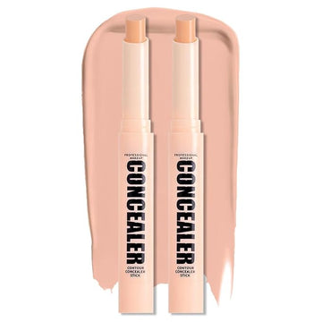 Kaely 2Pcs PROFESSIONAL MAKEUP Correcting Concealer Stick,Medium Coverage