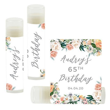 Andaz Press Personalized Milestone Birthday Party Garden