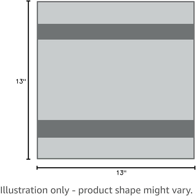 Aston & Arden Egyptian Wash Cloths - Pack of 6 - Oversized Ultra Soft Thick & Absorbent, 100% Ringspun Egyptian Cotton Bathroom Towel for Spa, Hotel, 600 GSM, 13 x 13 in, Tan