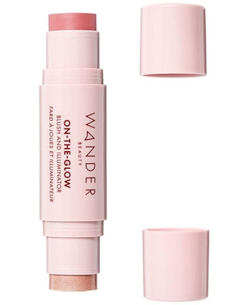 Wander Beauty On-the-Glow Blush and Illuminator - Coral - 0. 4 oz