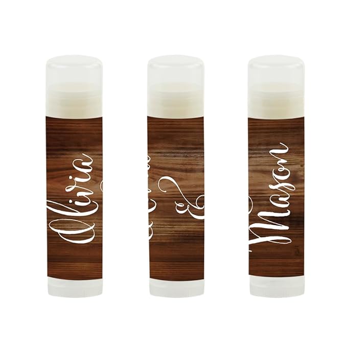 Andaz Press Personalized Bridal Shower Bachelorette Balm